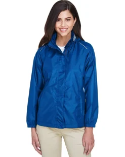Core365 78185 - Climate Tm Ladies' Seam-Sealed Lightweight Variegated Ripstop Jacket