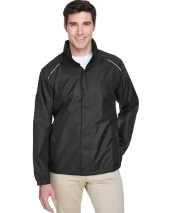 Core365 88185 - Climate Tm Men's Seam-Sealed Lightweight Variegated Ripstop Jacket