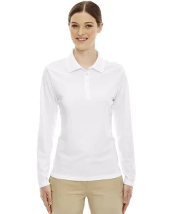 Core365 78192 - Pinnacle Core 365™ Ladies' Performance Long Sleeve Pique Polos