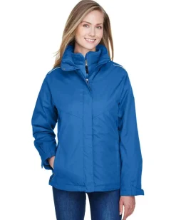 Core365 78205 - Region Ladies' 3-In-1 Jackets With Fleece Liner