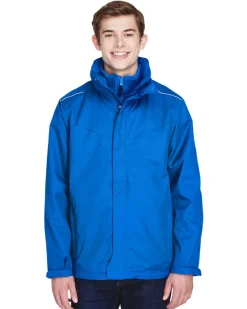 Core365 88205 - Region Men's 3-In-1 Jackets With Fleece Liner