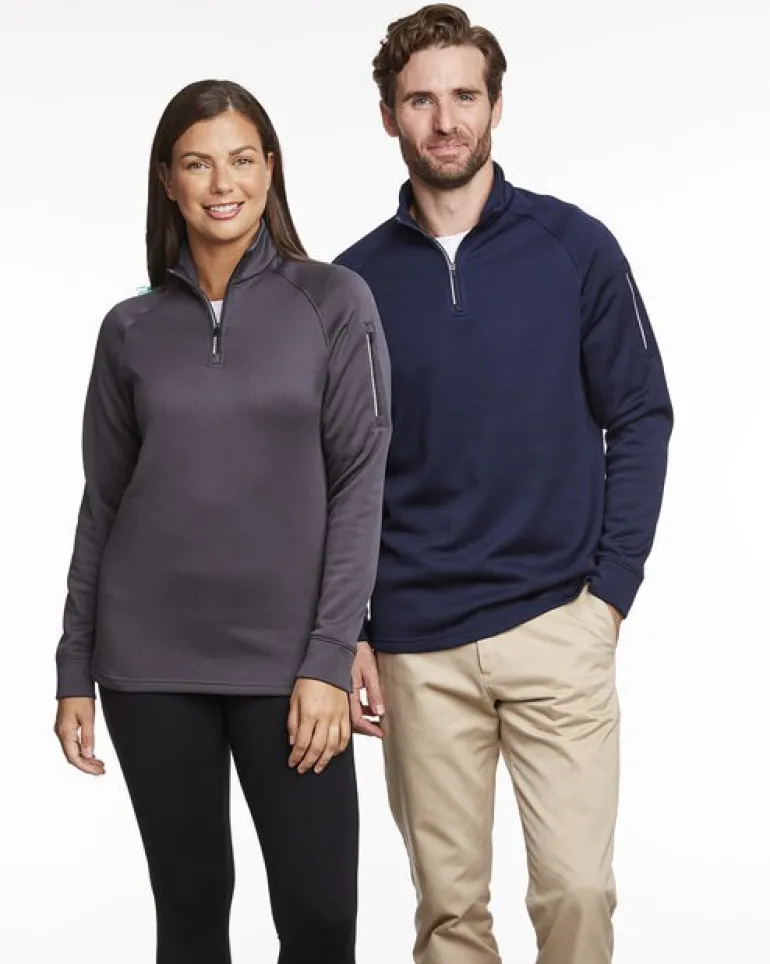 Core 365 CE801 - Unisex Fusion ChromaSoft Fleece Quarter-Zip