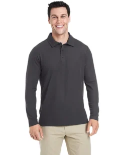 Core 365 CE112L - Men's Fusion ChromaSoft Long-Sleeve Pique Polo
