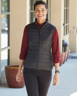 Core 365 CE702W - Ladies Prevail Packable Puffer Vest