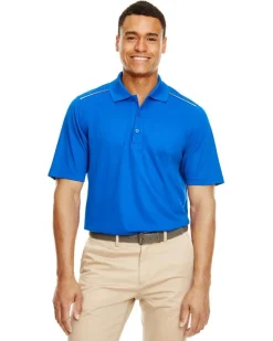 Core 365 88181R - Men's Radiant Performance Piqué Polo with Reflective Piping