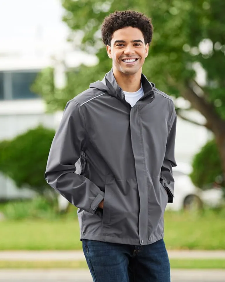 Core365 CE712 - Men's Barrier Rain Jacket