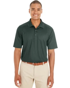 Core365 CE102 - Men's Express Microstripe Performance Piqué Polo
