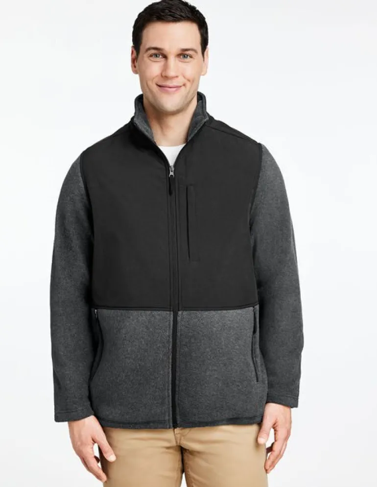 Core365 CE890 - Men's Journey Summit Hybrid Full-Zip