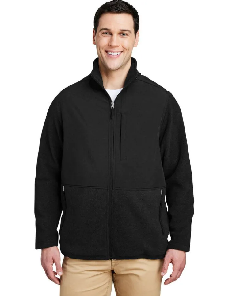 Core365 CE890 - Men's Journey Summit Hybrid Full-Zip
