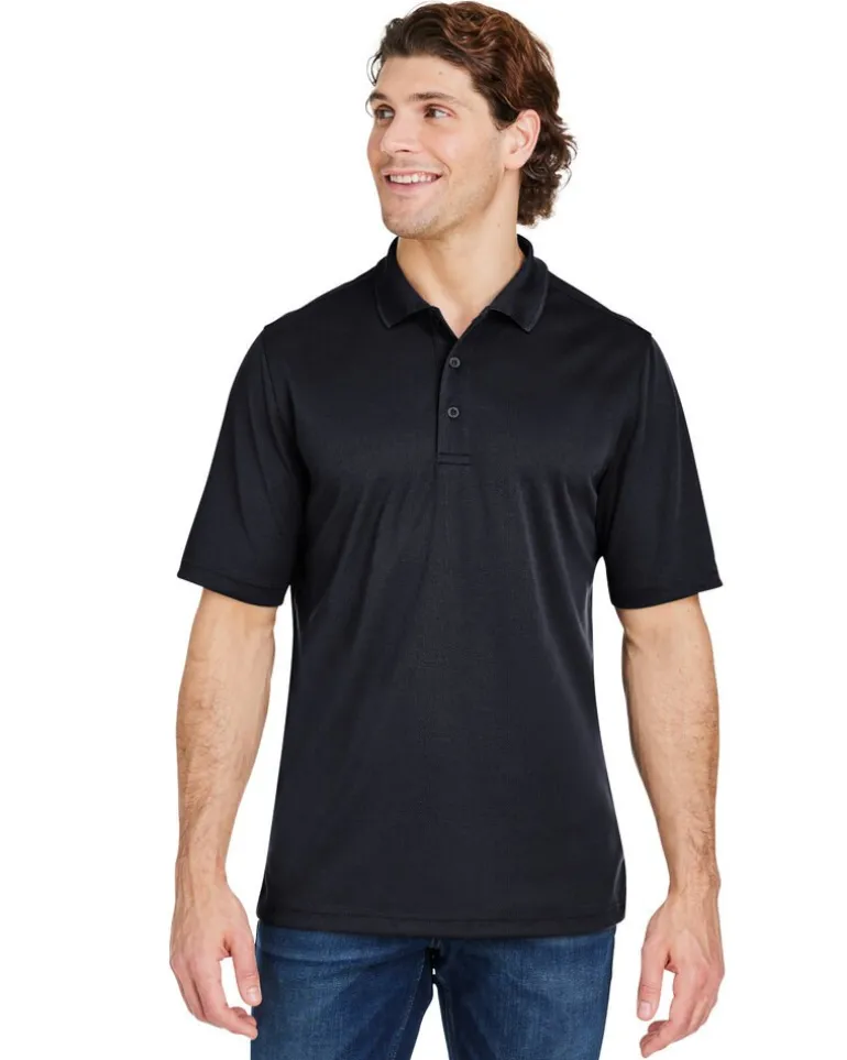 Core365 CE104 - Men's Market Snag Protect Mesh Polo