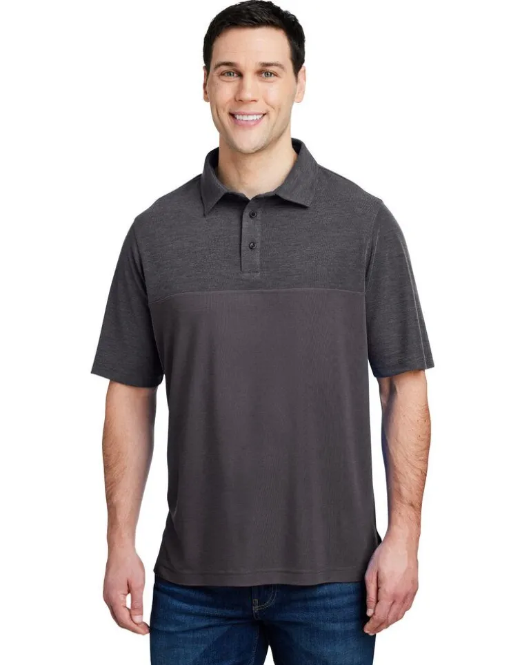 Core365 CE112C - Men's Fusion ChromaSoft Colorblock Polo