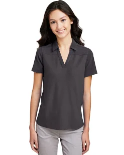Core365 CE112CW - Ladies Fusion ChromaSoft Colorblock Polo