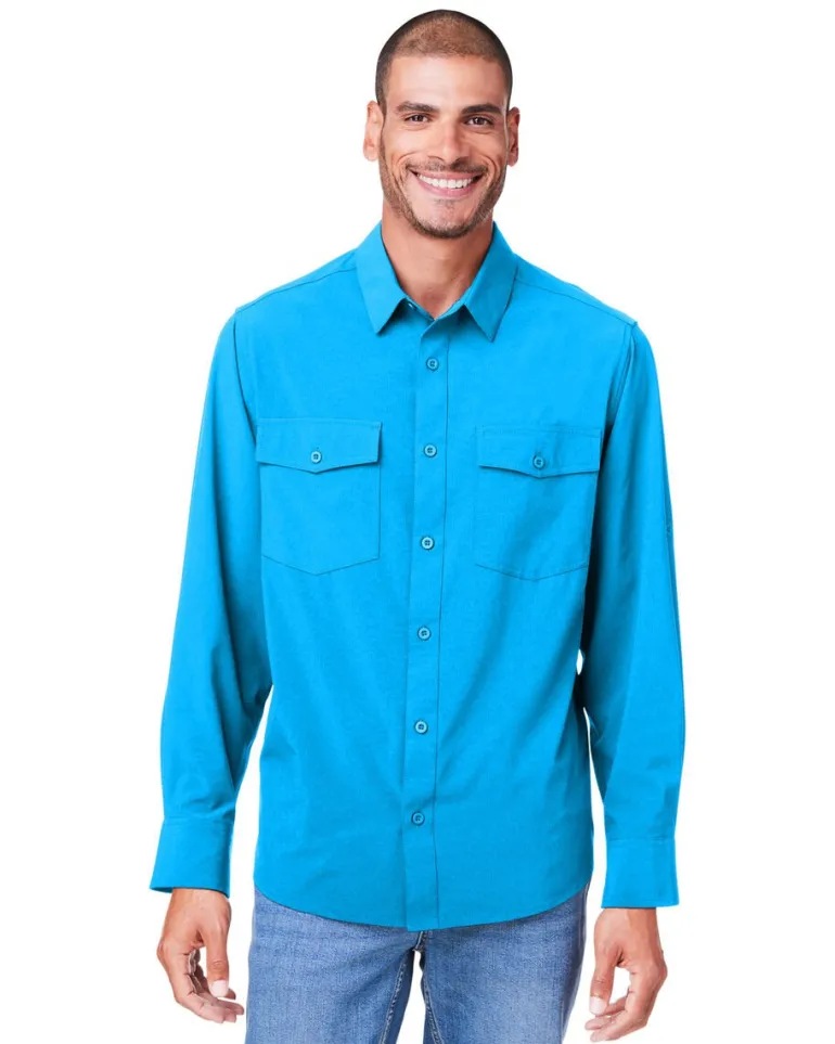 Core365 CE510L - Men's Ultra UVP® Long-Sleeve Marina Shirt