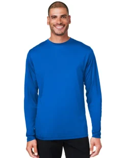 Core365 CE10L - Unisex Capital Long-Sleeve Performance T-Shirt