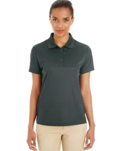Core365 CE102W - Ladies Express Microstripe Performance Piqué Polo