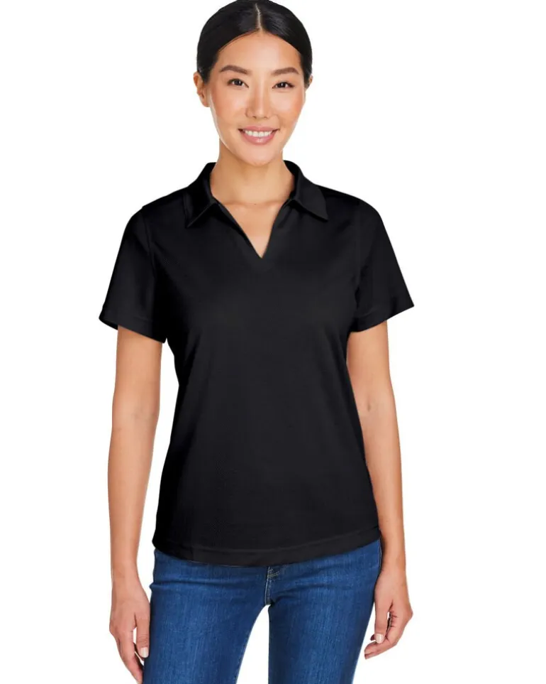 Core365 CE104W - Ladies Market Snag Protect Mesh Polo