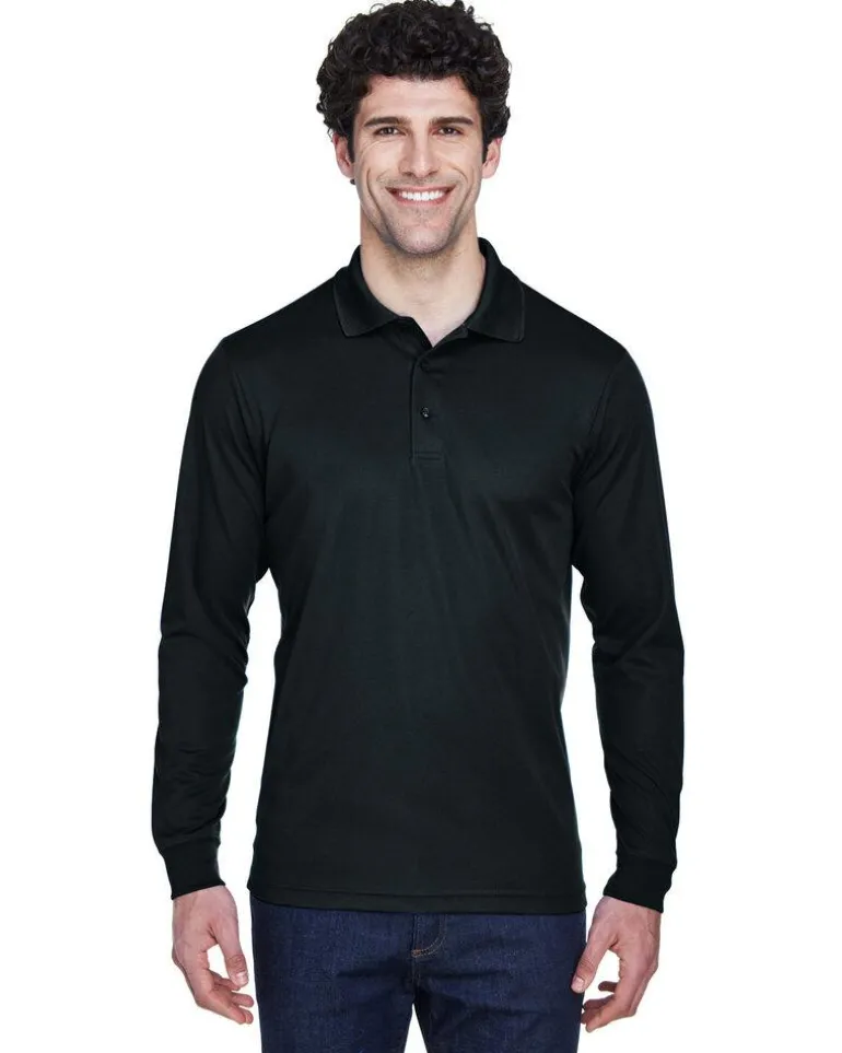 Core365 88192T - Pinnacle Core 365™ Men's Performance Long Sleeve Pique Polos