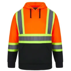 CX2 HiVis L01375 - Long Haul Hivis Polyester Pullover Hoodie