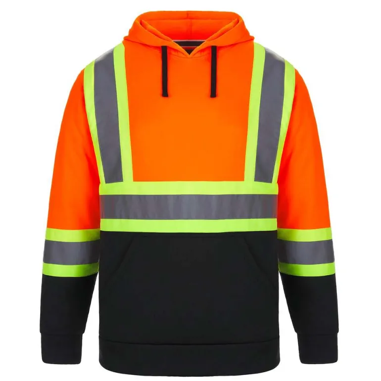 CX2 HiVis L01375 - Long Haul Hivis Polyester Pullover Hoodie