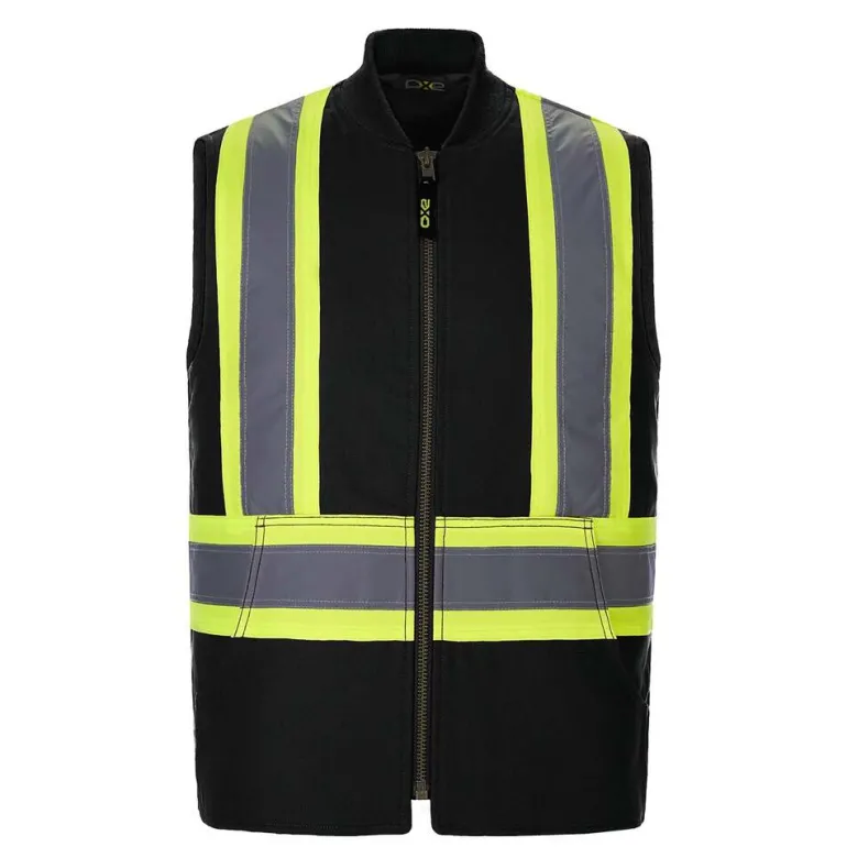 CX2 HiVis L01295 - Titan Hivis Vest With Sherpa Lining