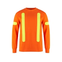 CX2 Hivis S05975 - Citadel Cotton Long Sleeve Safety T-Shirt