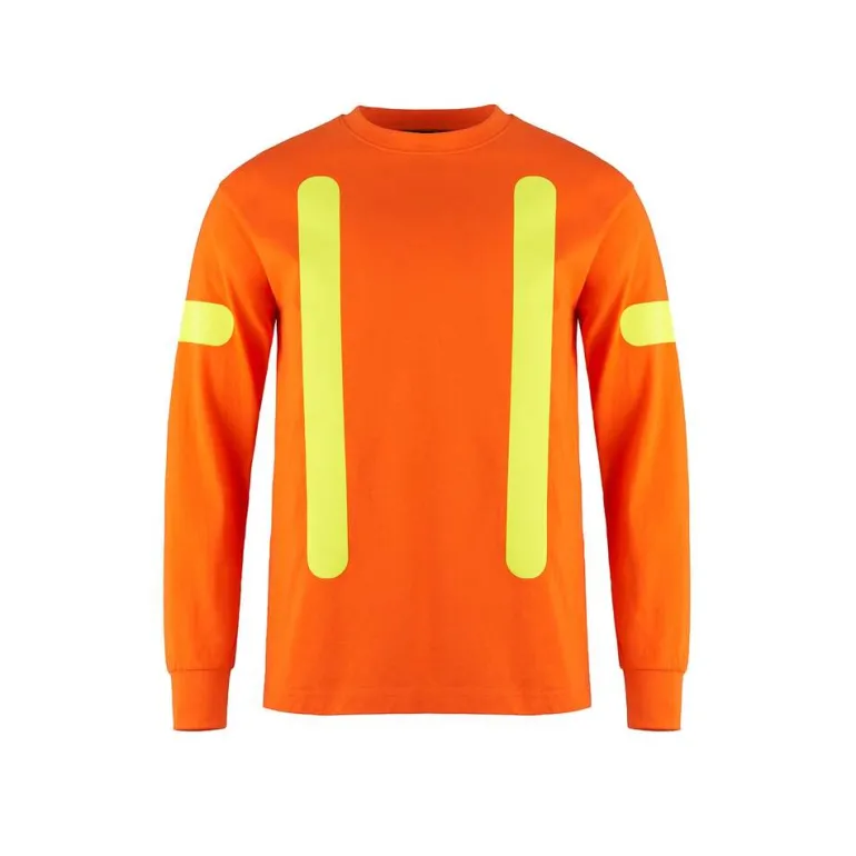 CX2 Hivis S05975 - Citadel Cotton Long Sleeve Safety T-Shirt