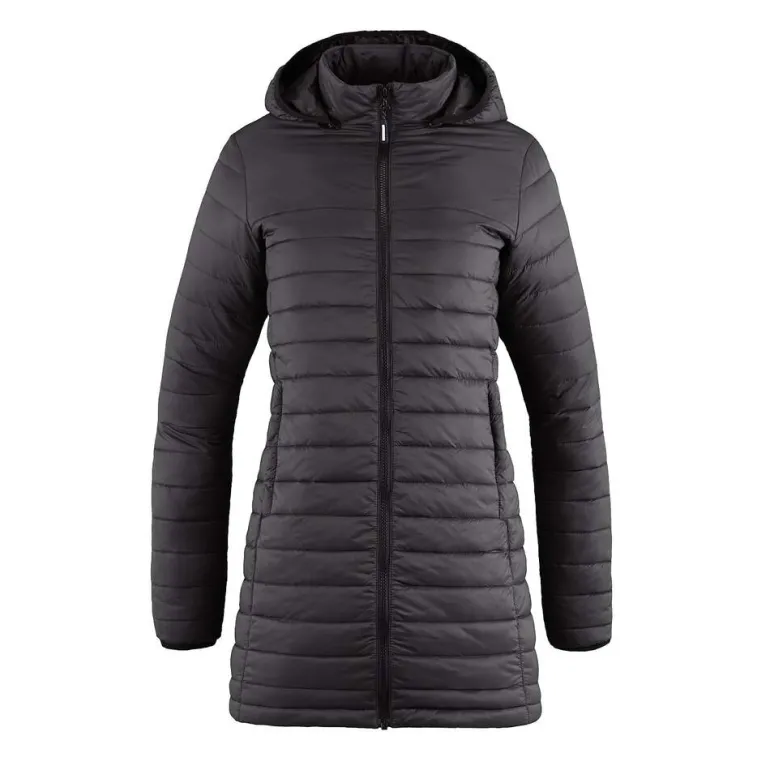 CX2 L00903 - Glacier Bay Ladies Long Lightweight Puffy Jacket