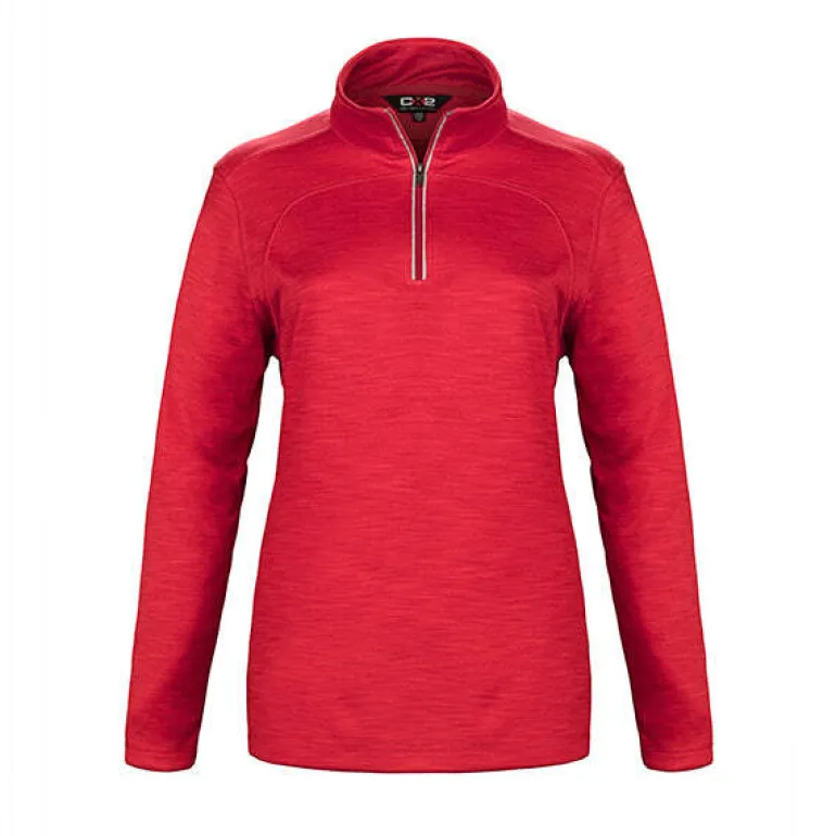 CX2 L00876 - Hillcrest Ladies 1/4 Zip Fleece