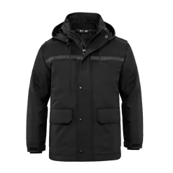 CX2 L01120 - Pinnacle Adult Heavy Duty 3 in 1 Parka with Detachable Hood
