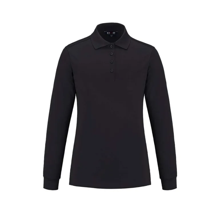 CX2 S05738 - Birdie Ladies Long Sleeve Pique Mesh Polo