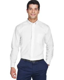 Devon & Jones D630 - Men's Crown Collection Solid Oxford