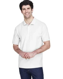 Devon & Jones D100 - Men's Pima Piqué Short-Sleeve Polo