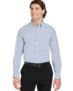 Devon & Jones DG537 - Crownlux Performance® Men's Microstripe Shirt