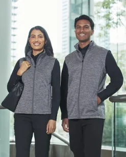 Devon & Jones DG797 - Men's Newbury Mélange Fleece Vest
