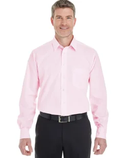 Devon & Jones DG534 - Men's Crown Collection Striped Shirt
