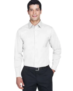 Devon & Jones DG530T - Men's Tall Crown Collection Solid Long-Sleeve Stretch Twill