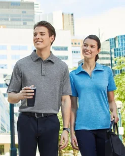 Devon & Jones DG22W - Ladies CrownLux Performance Address Mélange Polo