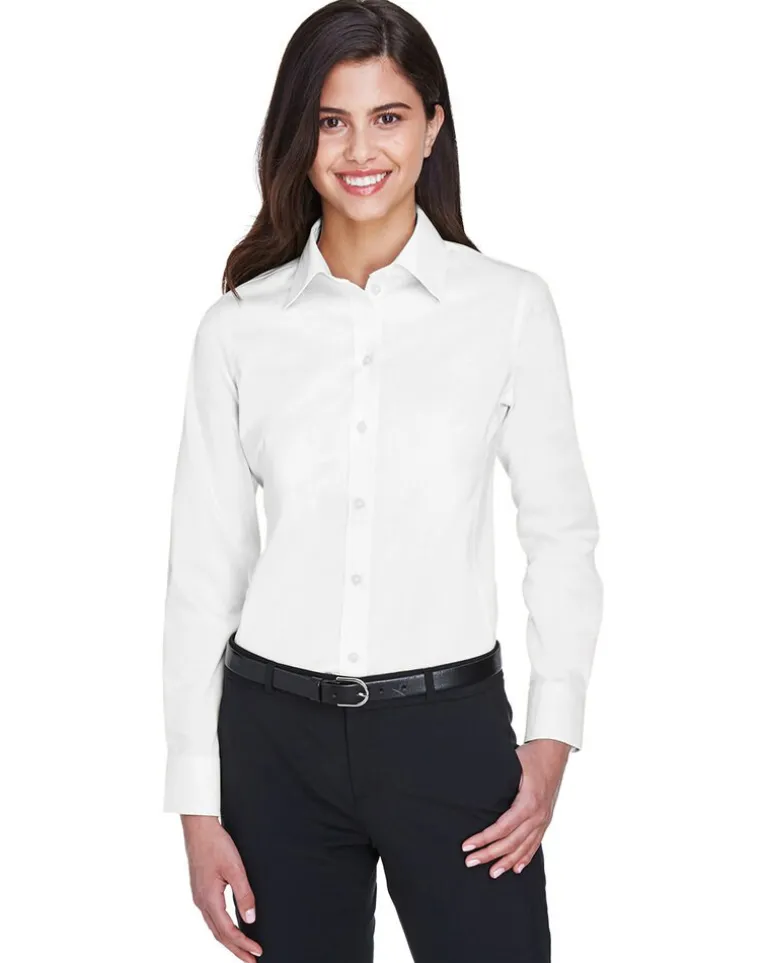 Devon & Jones DG530W - Ladies Crown Collection Solid Stretch Twill