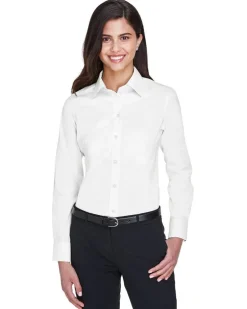 Devon & Jones DG530W - Ladies Crown Collection Solid Stretch Twill