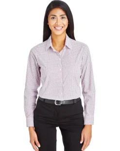Devon & Jones DG540W - Ladies CrownLux Performance Micro Windowpane Shirt