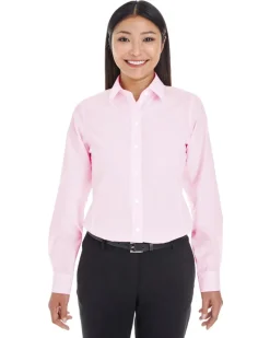 Devon & Jones DG534W - Ladies Crown Collection Striped Shirt