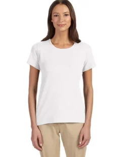Devon & Jones DP182W - Perfect Fit Ladies Shell T-Shirt