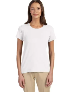 Devon & Jones DP182W - Perfect Fit Ladies Shell T-Shirt