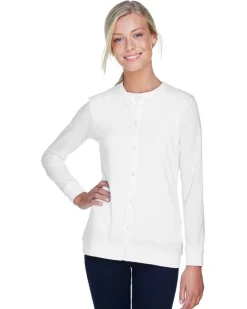Devon & Jones DP181W - Perfect Fit Ladies Ribbon Cardigan