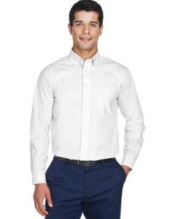 Devon & Jones D620T - Men's Tall Crown Collection Solid Long-Sleeve Broadcloth