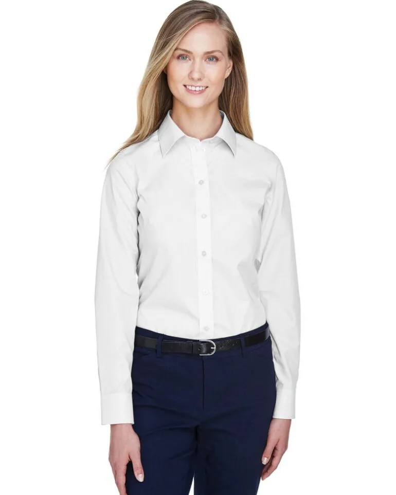 Devon & Jones D620W - Ladies Crown Collection Solid Broadcloth