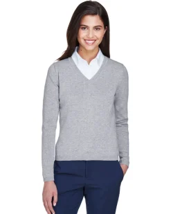 Devon & Jones D475W - Ladies V-Neck Sweater