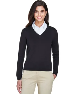 Devon & Jones D475W - Ladies V-Neck Sweater