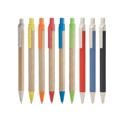 EgotierPro Q8029 - RETRACTABLE PEN WHEAT FIBER