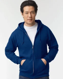 Gildan 18600 - Full Zip Hooded Sweatshirt